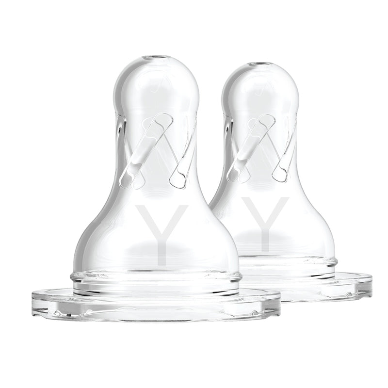 Dr Brown's Natural Flow® Options+™ Narrow Teat Y-Cut 2Pk