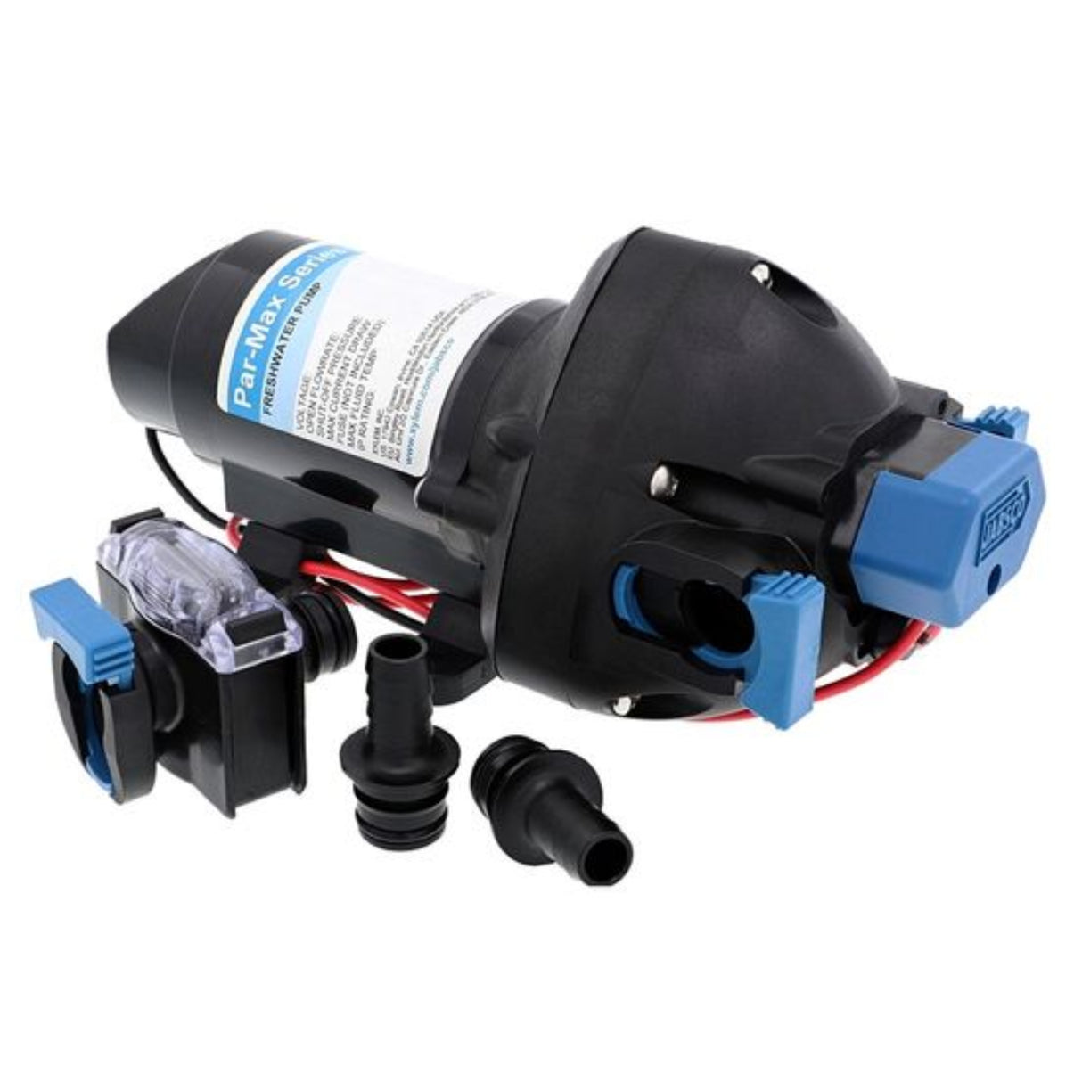 Jabsco Par Max 3 Pressure Fresh Water Pump 24V / 40PSI/ 11LPM Campervan Caravan RV Boat