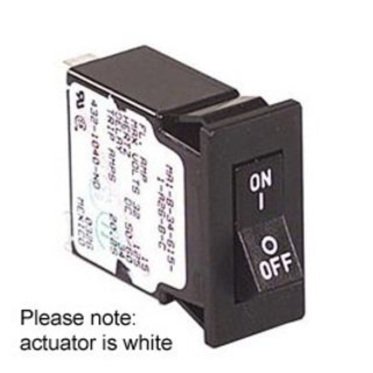 Carling CB M Series 20A White Visi Rocker Single Pole - PROTEUS MARINE STORE