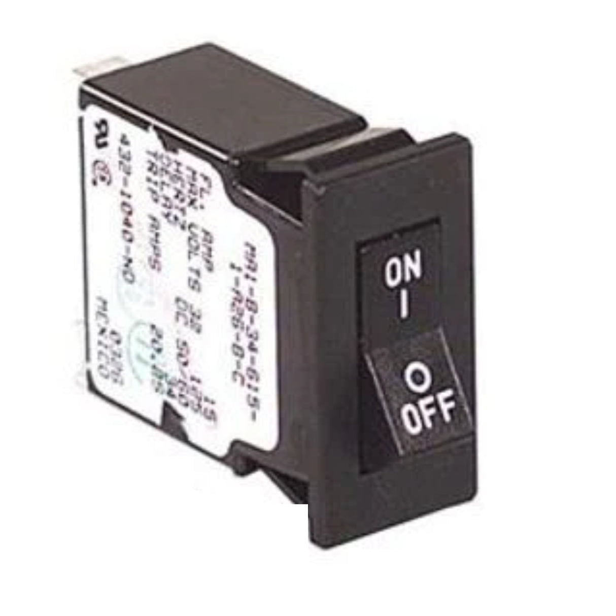 Carling CB M Series 25A White Visi Rocker Single Pole - PROTEUS MARINE STORE