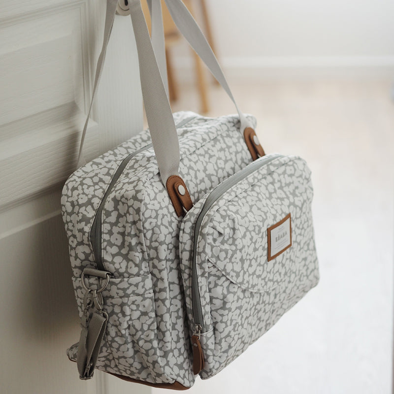 Béaba Geneva II Changing Bag Grey Blossom