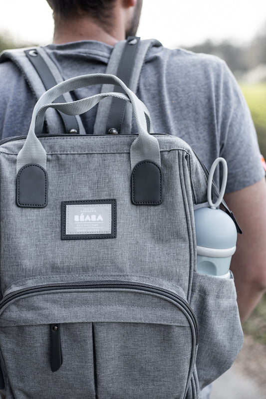 Béaba Wellington Backpack Changing Bag Grey