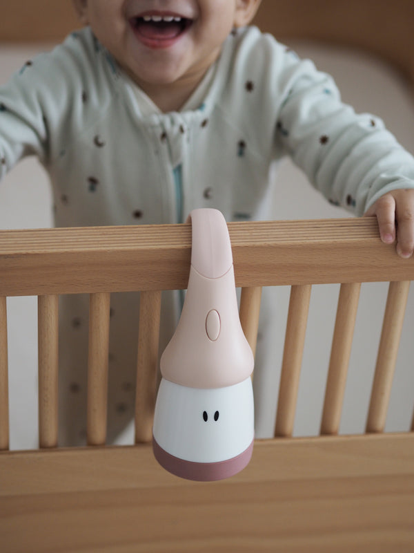 Béaba Pixie Torch 2-in-1 Portable Night Light - Chalk Pink