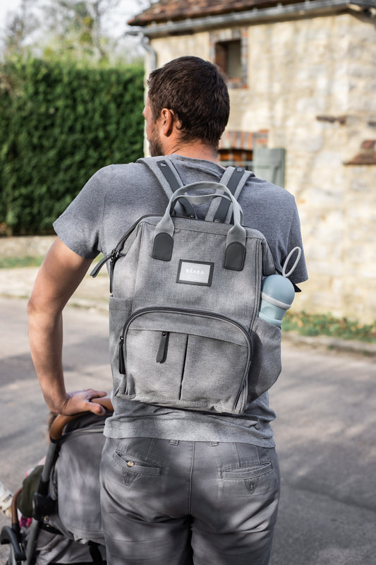 Béaba Wellington Backpack Changing Bag Grey