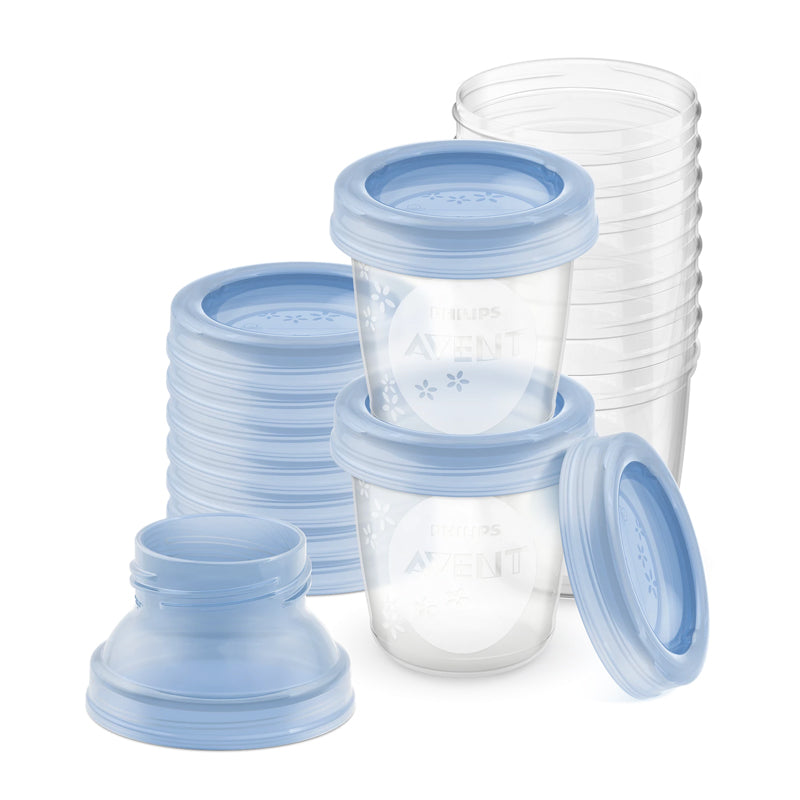Philips Avent Breast Milk Storage Containers 180ml 10Pk
