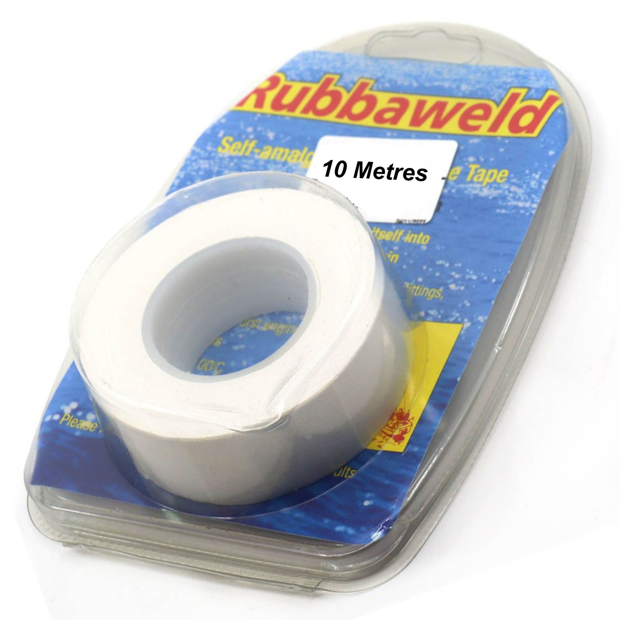 Self-Amalgamating Waterproof Marine Tape 10 Metres x 25mm - White