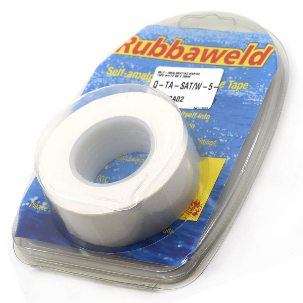 Self-Amalgamating Waterproof Marine Tape 5 Metres x 25mm - White