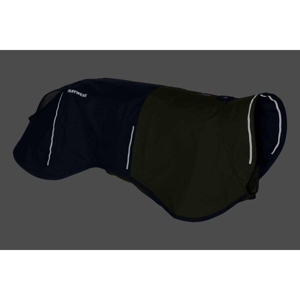 Ruffwear Sun Shower Dog Raincoat Midnight Blue, Wind/Waterproof, 36-42 in/ X Large