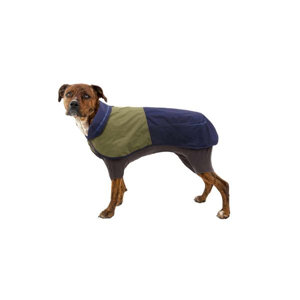 Ruffwear Sun Shower Coverall Dog Raincoat Midnight Blue, 27-32 in/ Medium