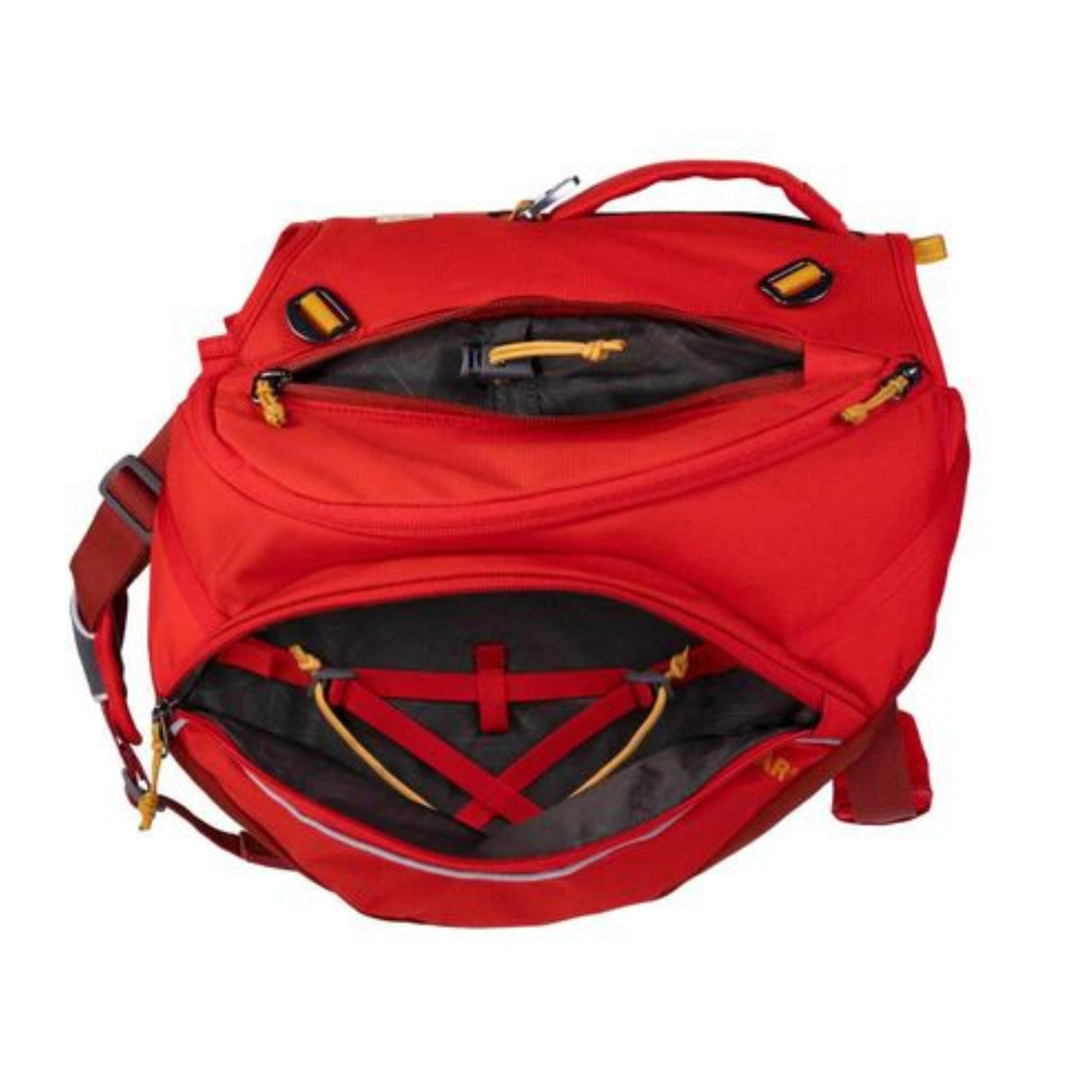 Ruffwear Palisades Dog Backpack in Red Sumac (Medium) 27 to 32 inches