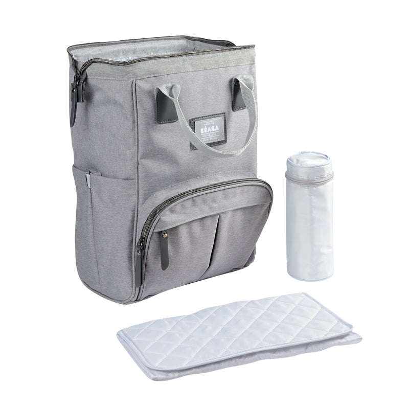 Béaba Wellington Backpack Changing Bag Grey