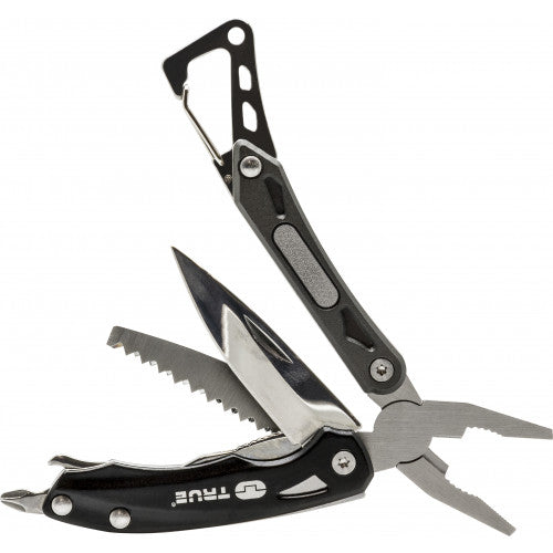 True Seven 9 In 1 Super Compact Multi Tool Keyring - PROTEUS MARINE STORE
