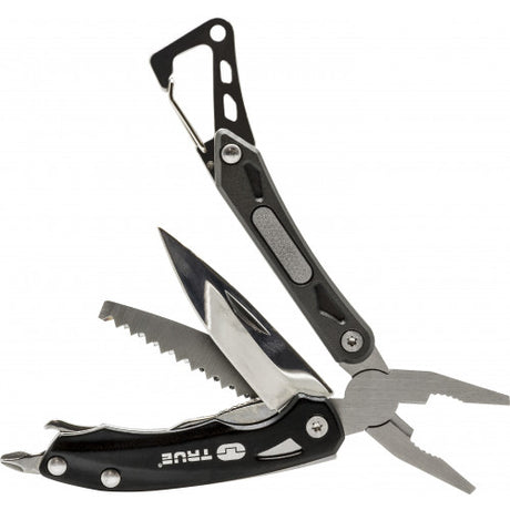 True Seven 9 In 1 Super Compact Multi Tool Keyring - PROTEUS MARINE STORE