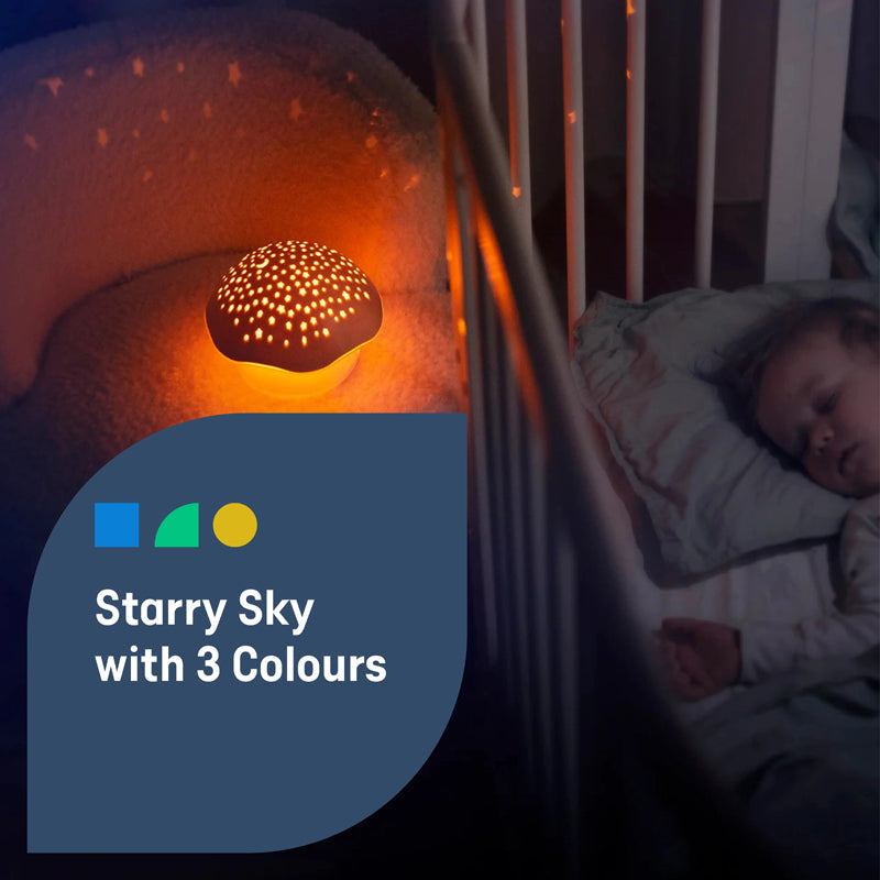 Pabobo by Angelcare Mushroom Musical Stars Projector - Pink