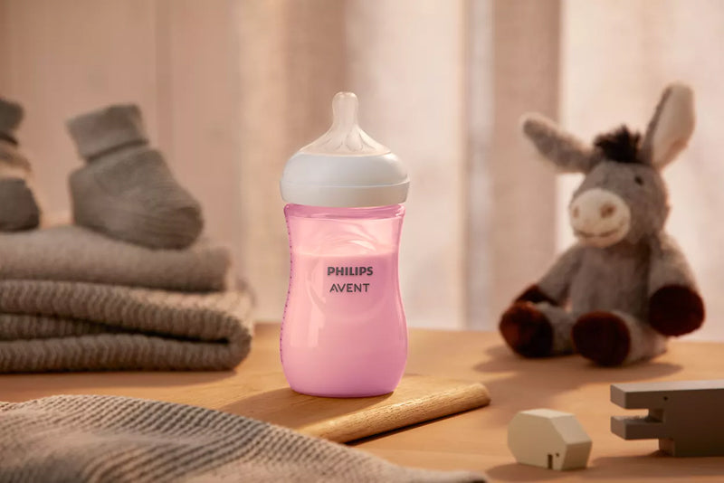 Philips Avent Natural Response 3.0 Bottle Pink 260ml