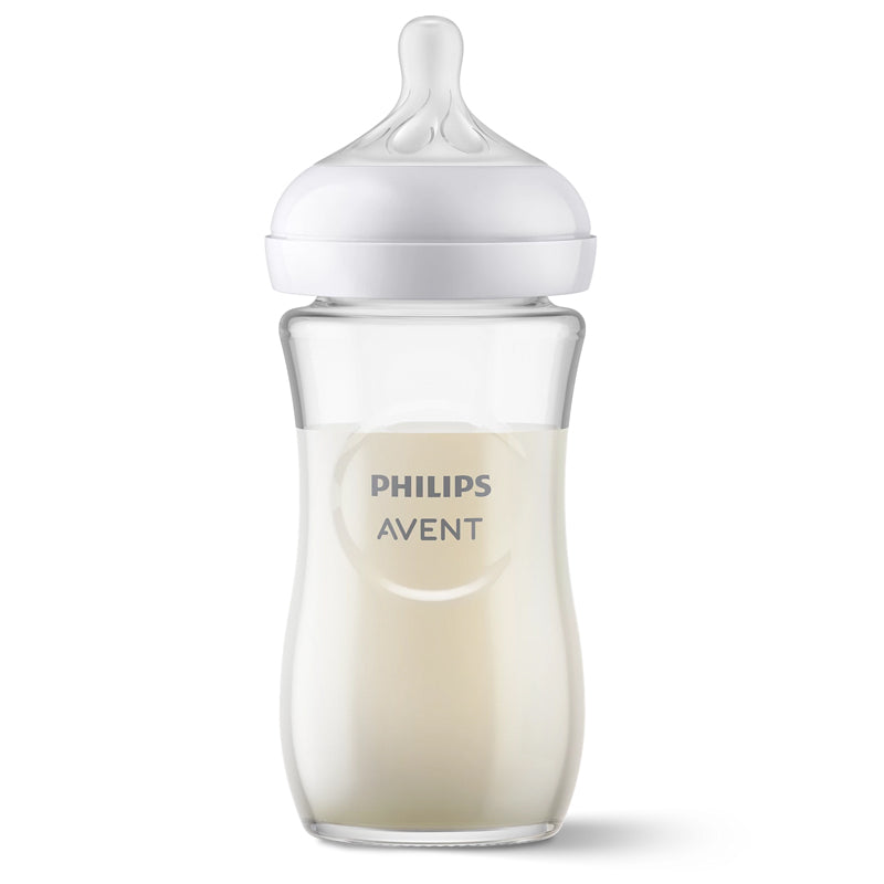 Philips Avent Natural Response 3.0 Glass Bottle 240ml
