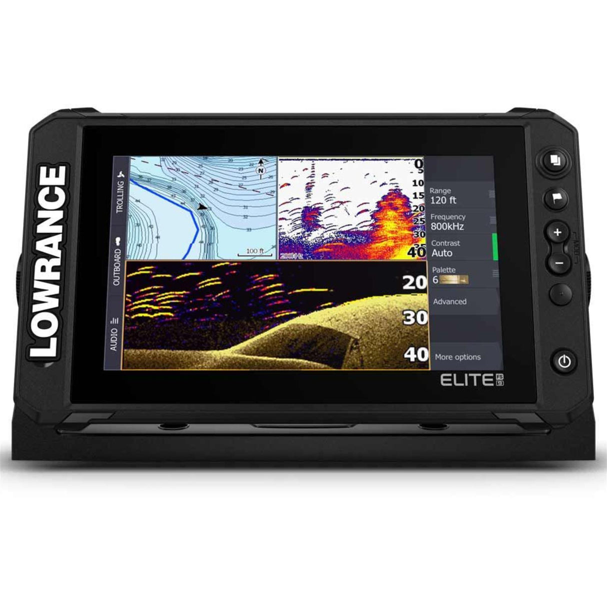 Lowrance Elite FS 9 Limited Edition Marine Fishfinder Black Total Scan (ROW)