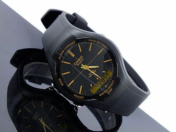 Men's Dual Display Watch - Black