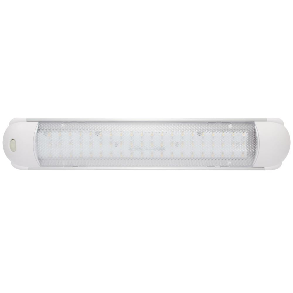 AAA White Strip Light Warm LED (60) with Switch 10-30V