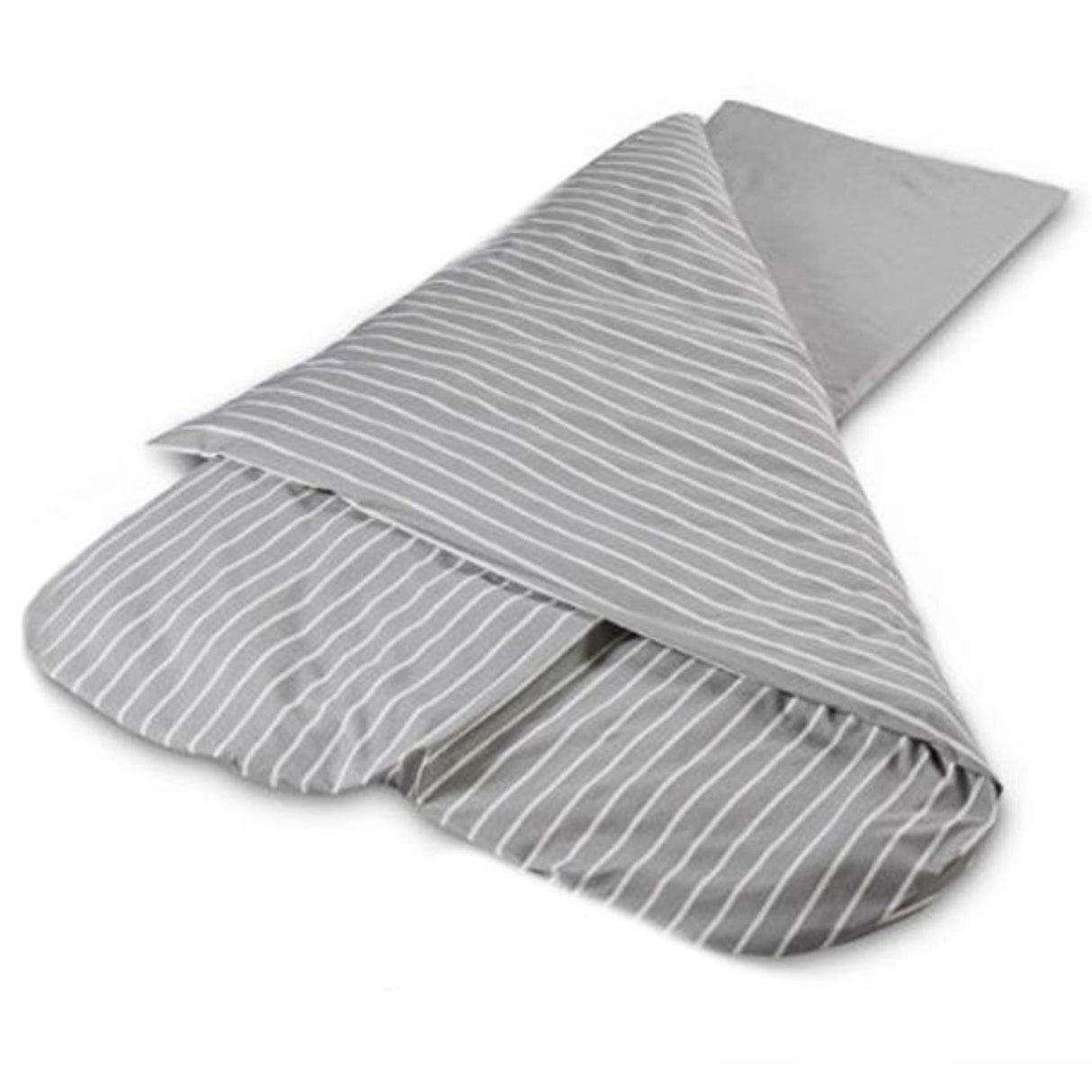 Duvalay Comfort Grey Stripe 4.5Tog 66cm Sleeping Bag For Campervan Boats