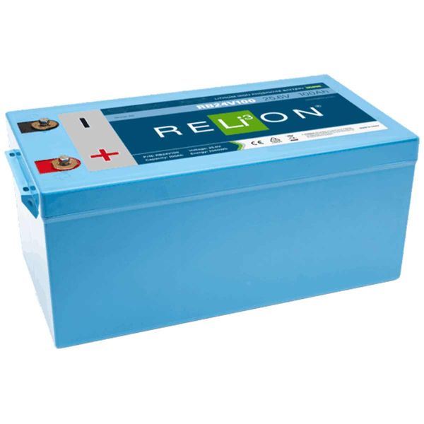 RELiON RB24V100 Lifepo4 Lithium Ion Battery (24V / 100Ah)