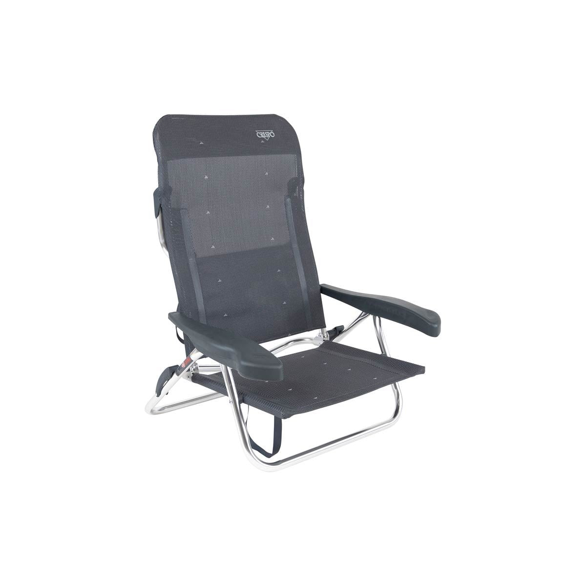 Crespo Beach Chair AL/221 Dark Grey