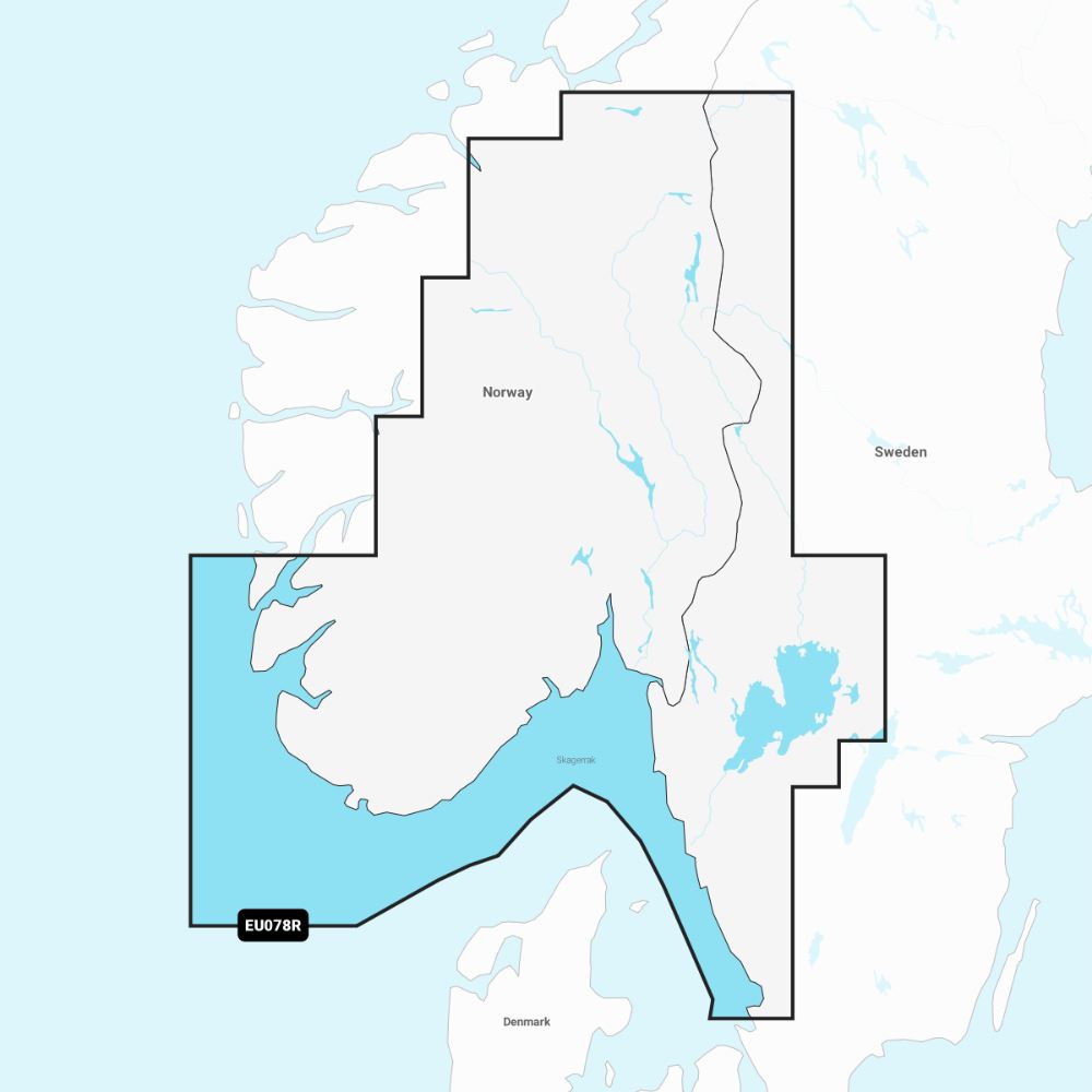 Garmin Navionics+ Chart: EU078R - Oslo, Skagerrak & Haugesund - PROTEUS MARINE STORE