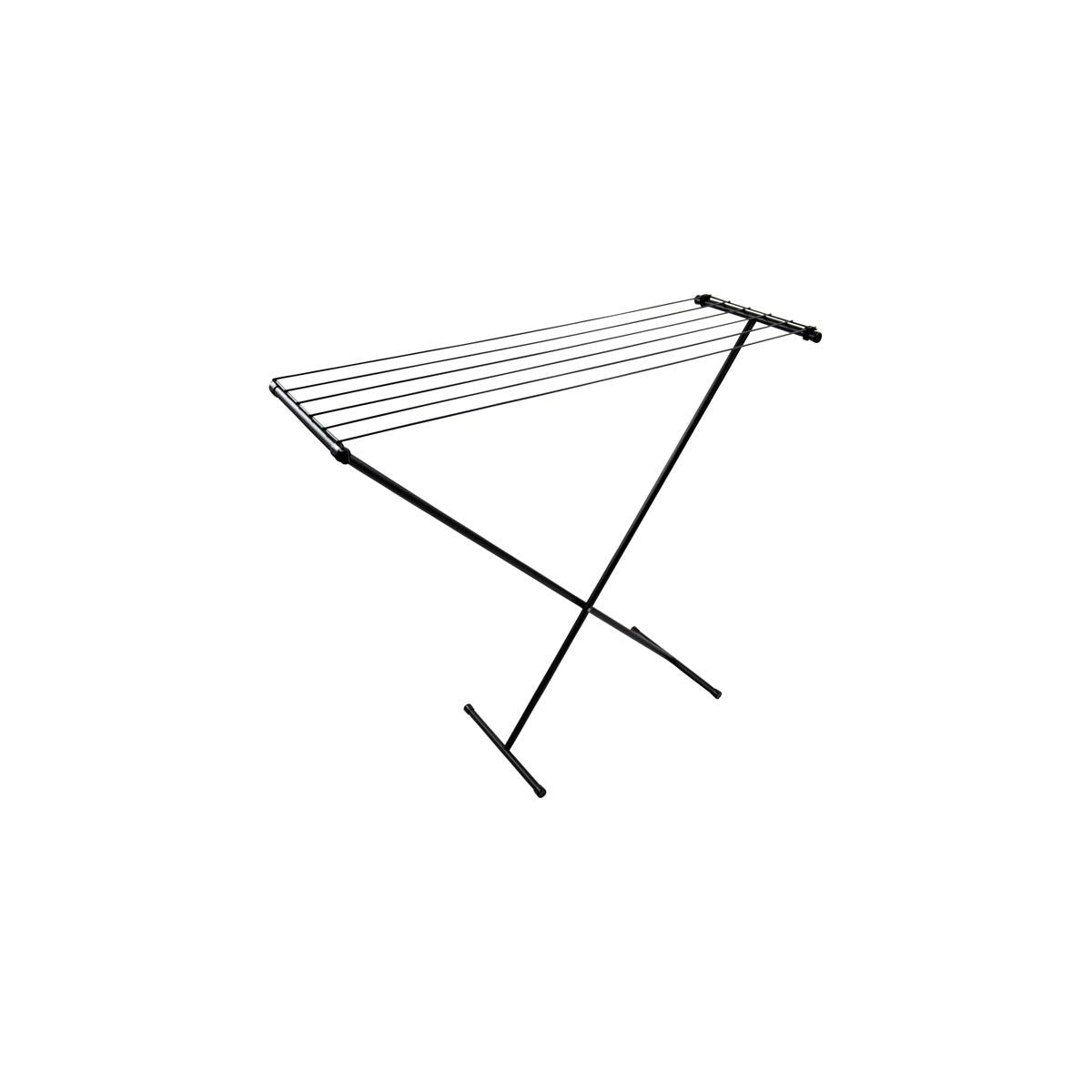 Bo-Camp Drying Rack Compact Steel Scissor Model Black 5.5M