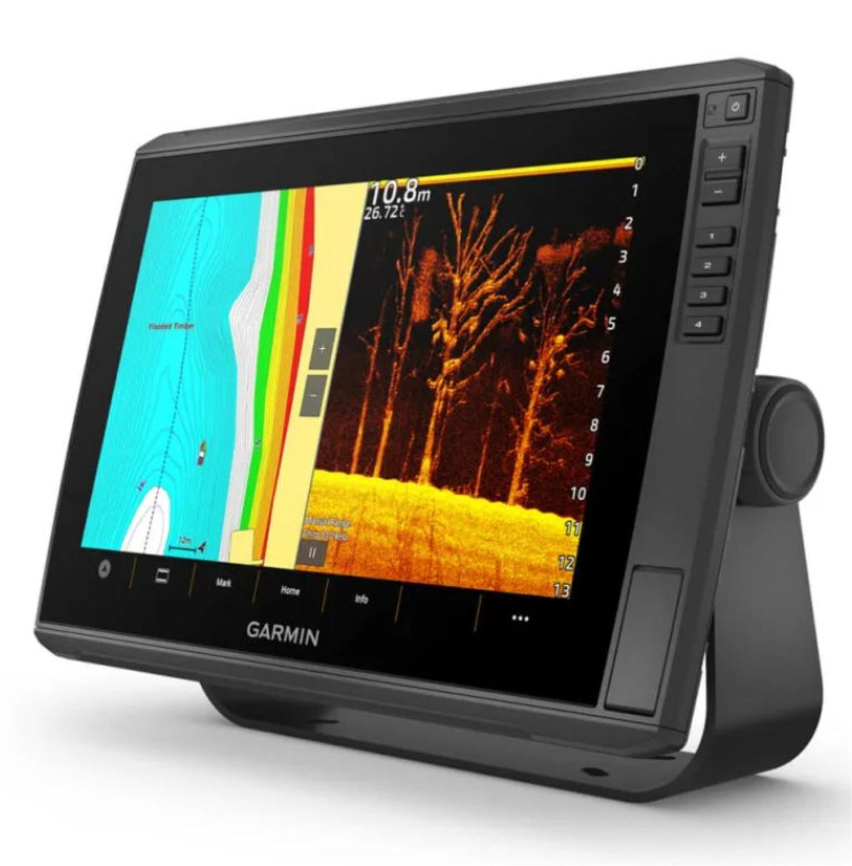 Garmin ECHOMAP Ultra 2 12" Chartplotter 122sv with GT56UHD-TM Transducer, IPX7