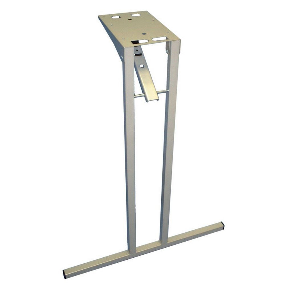 AG 700mm Gemini Folding Table Leg Silver Sand