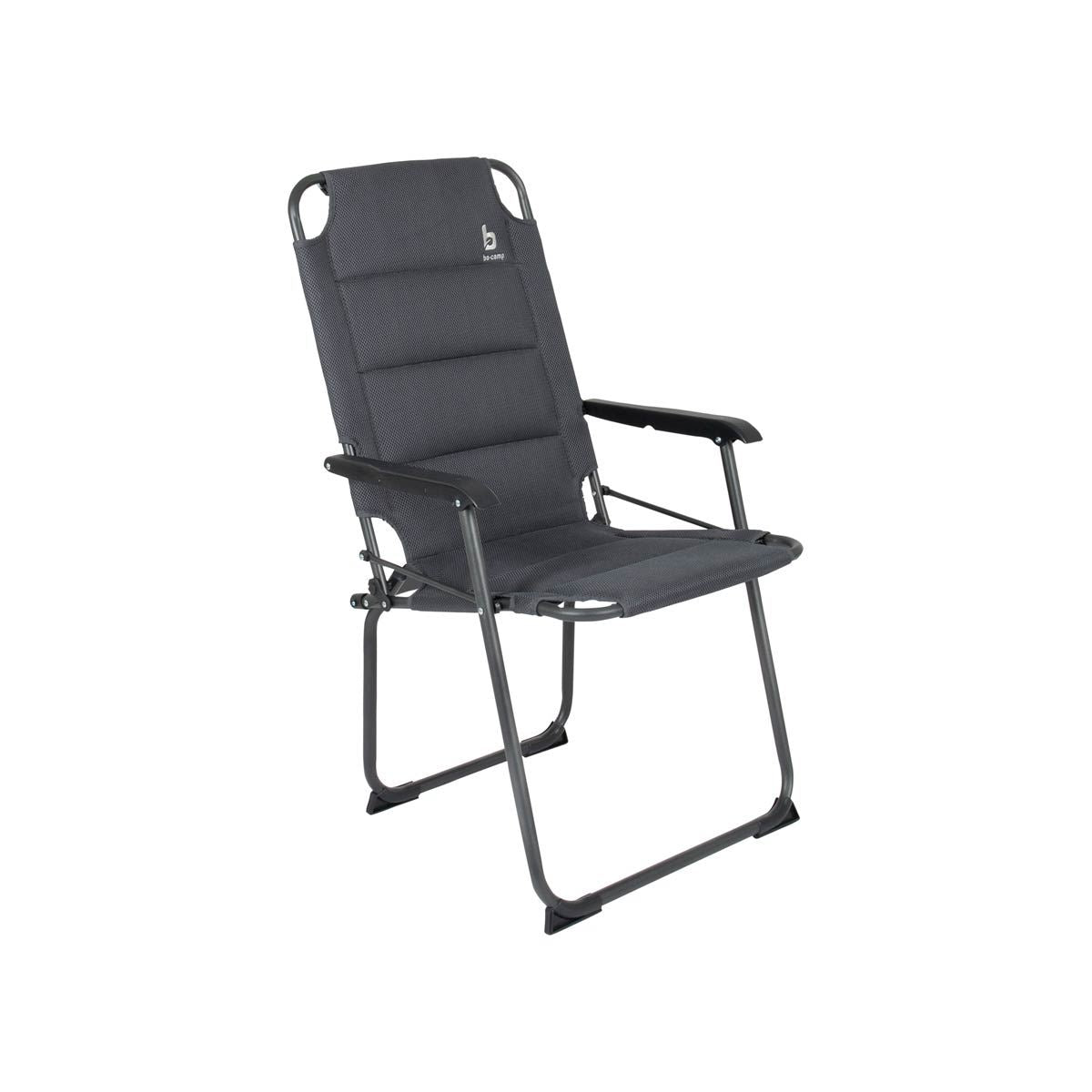Bo-Camp Chair Copa Rio Air xl Padded Aluminium Grey