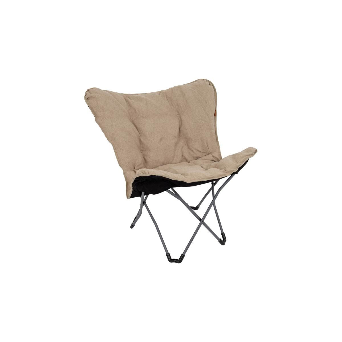 Bo-Camp Urban Collection Butterfly Chair Grainger L Beige