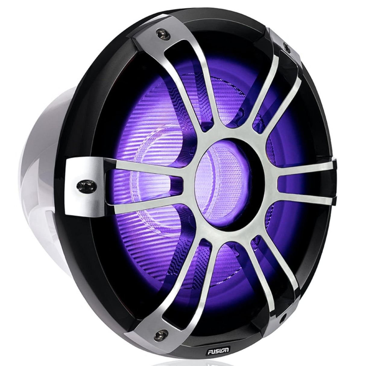 Fusion SG-SL122SPC 12'' LED Subwoofer 1400W - Sports Chrome - PROTEUS MARINE STORE