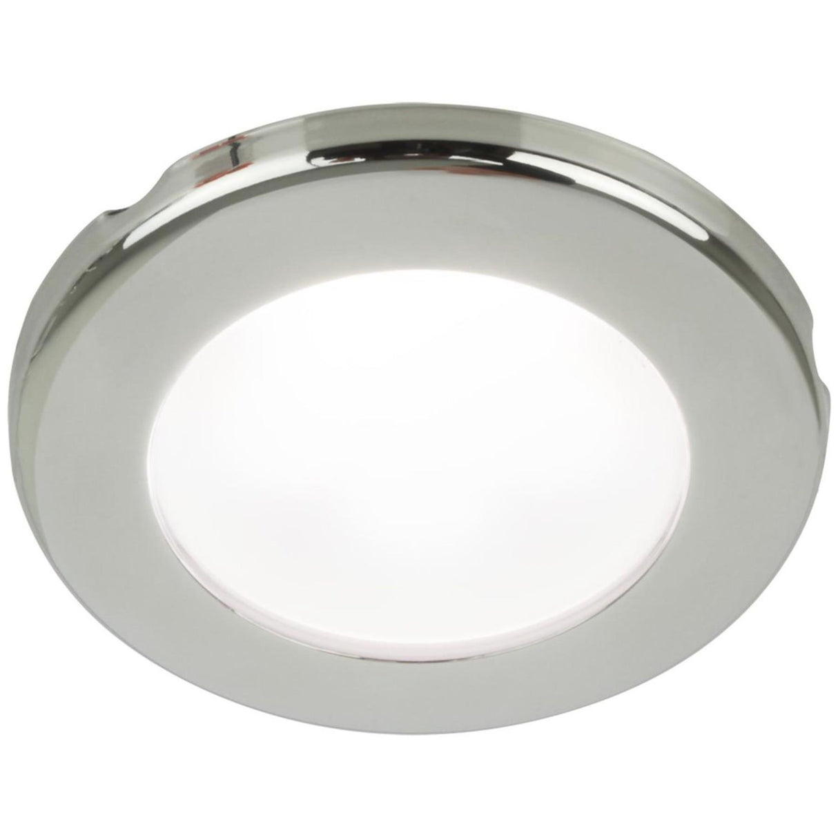 Hella EuroLED 75 Light with Stainless Steel Rim (Daylight White / 24V)