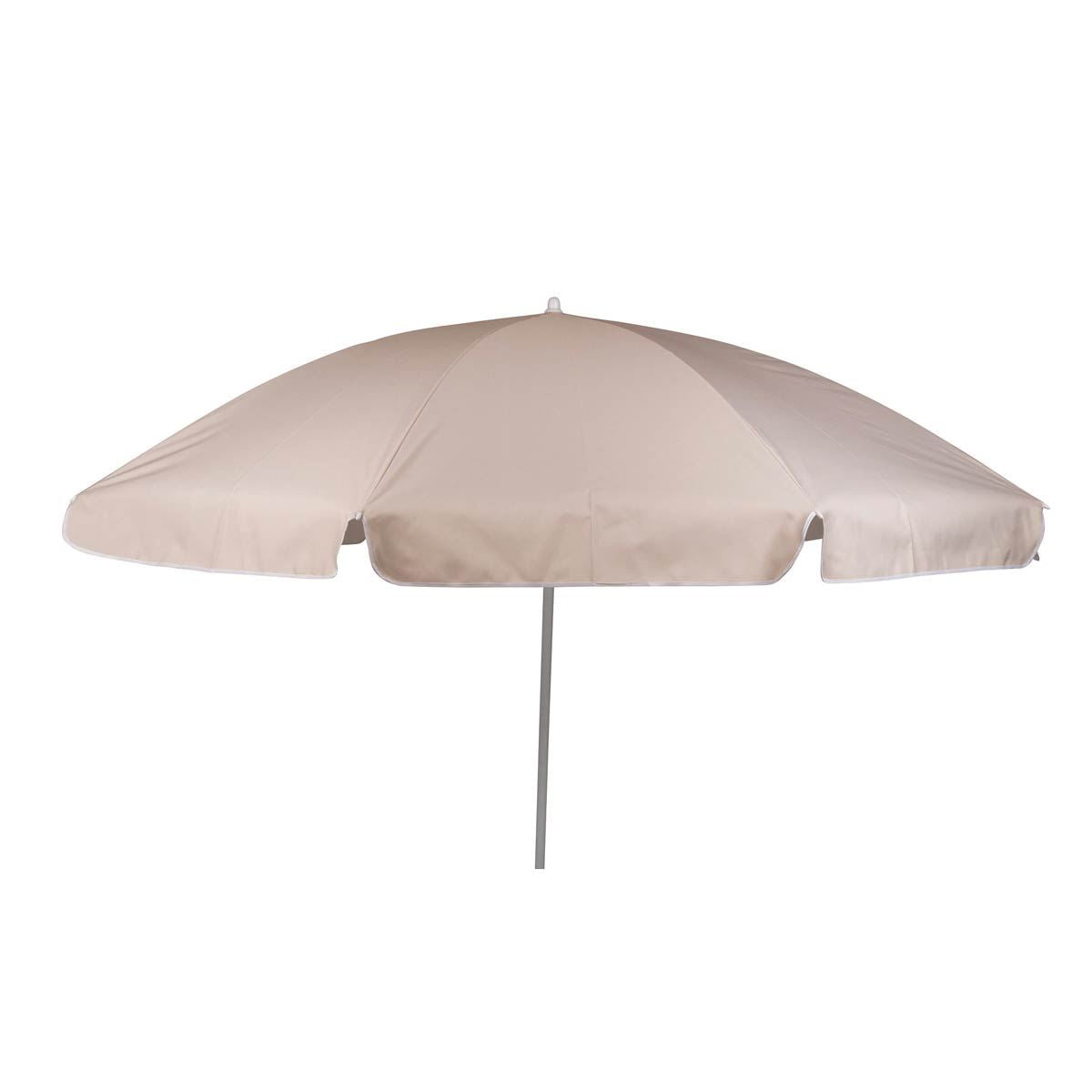 Bo-Camp Parasol Articulated Arm Polyester Dia 200cm Sand