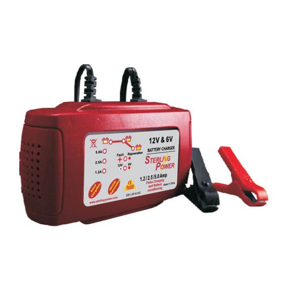 5 amp 6V and 12V Battery Charger