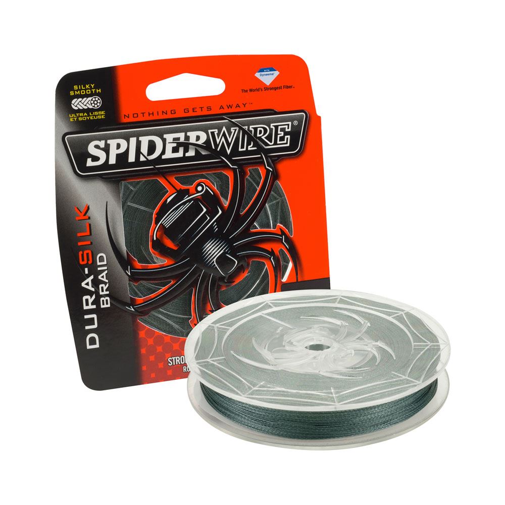 Spiderwire Dura Silk Braid Green Fishing Line-300 m-15lbs - PROTEUS MARINE STORE