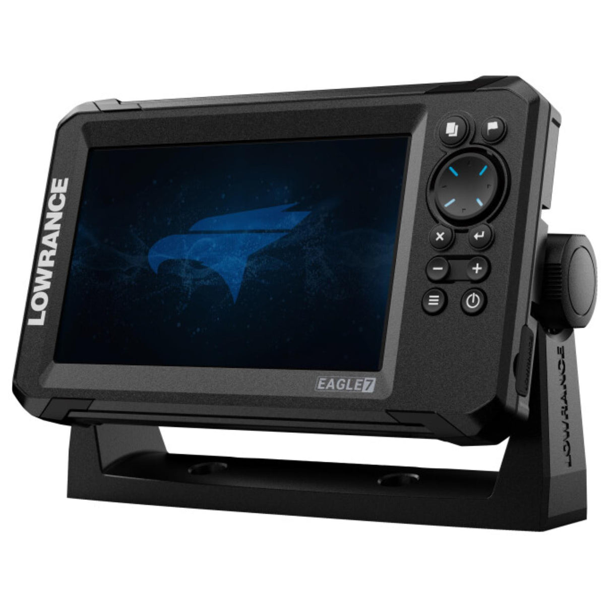 Lowrance Eagle 7 Fishfinder/ Chartplotter with SplitShot HD Transducer - Worldwide Base map