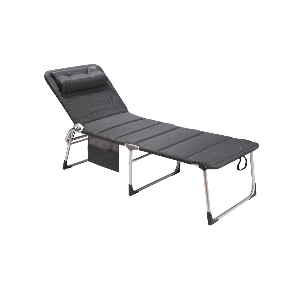 Crespo Lounger AL/363 Deluxe Dark Grey