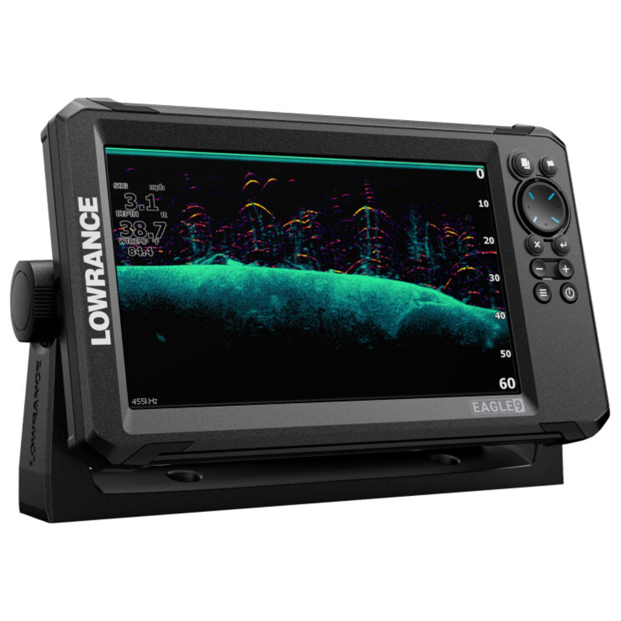 Lowrance Eagle 9 Fishfinder/ Chartplotter Only - Pre-loaded Worldwide Basemap, No Transducer