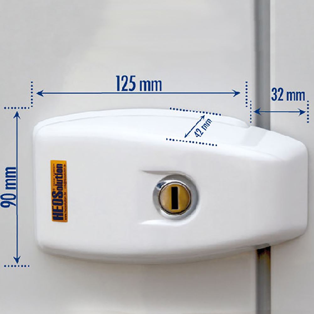 Heosafe Sliding Door Lock Caters For Vehicles Sliding Side Doors Fiat Ducato's
