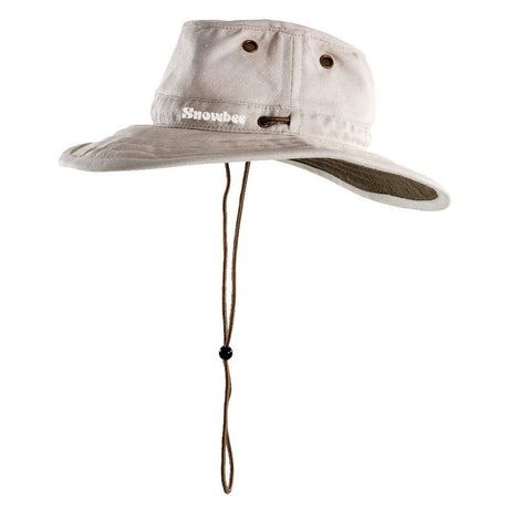 Snowbee Wide Brim Ranger Hat Stone - XXL - PROTEUS MARINE STORE