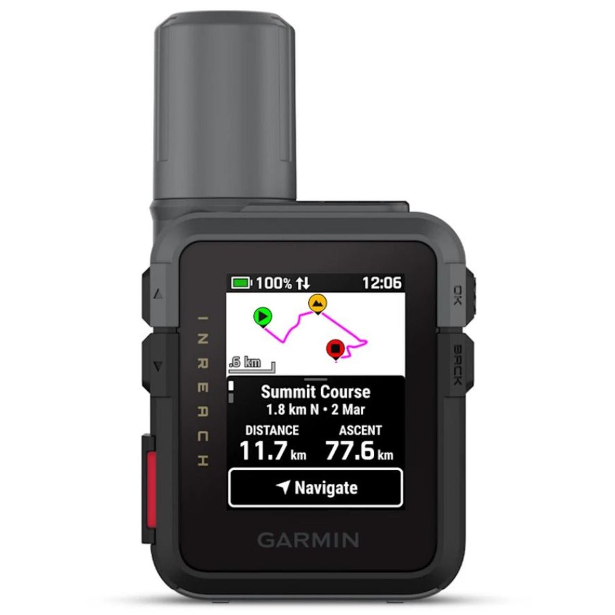 Garmin inReach Mini 3 Touchscreen Compact SOS Satellite Communicator, IP67
