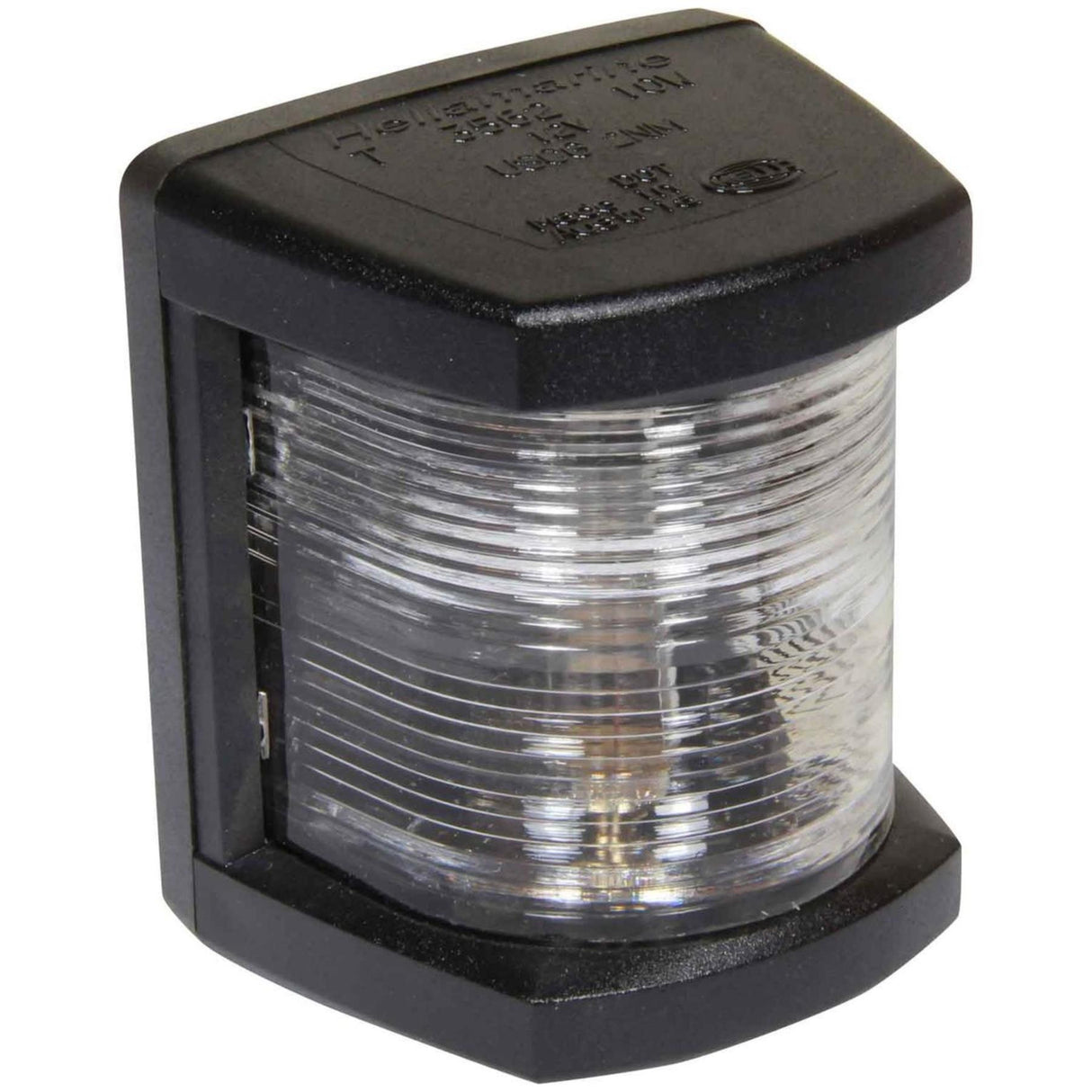 Hella 3562 Masthead White Navigation Light (Black Case / 12V / 10W)