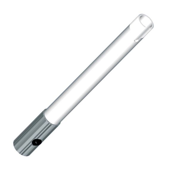White Aluminium Extension - mt 0,3 (1ft)