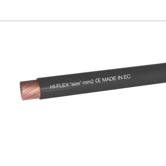 35mm² 25m black Flexible battery cable