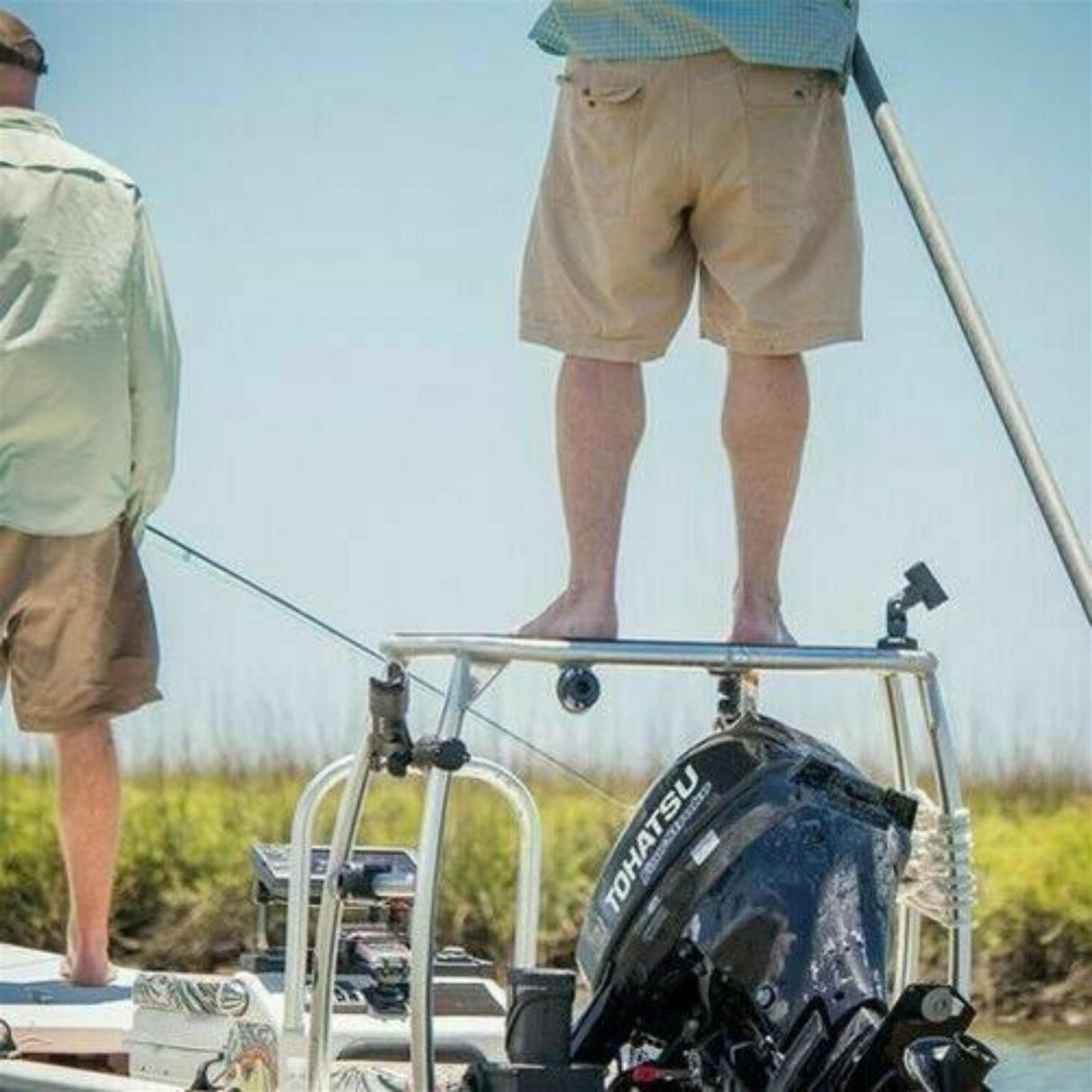 Railblaza QuickGrip Push Pole Mount & StarPort - 28mm - PROTEUS MARINE STORE