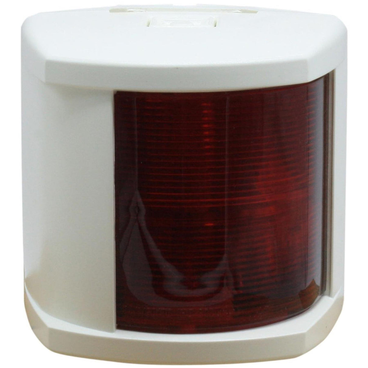 Hella 2984 Port Red Navigation Light (White Case / 12V / 25W)