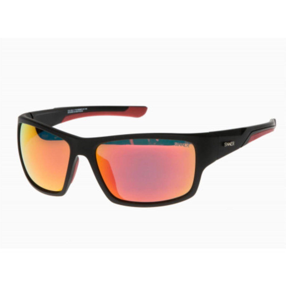 Sinner Lemmon - Matte Black - Red Mirror - PROTEUS MARINE STORE