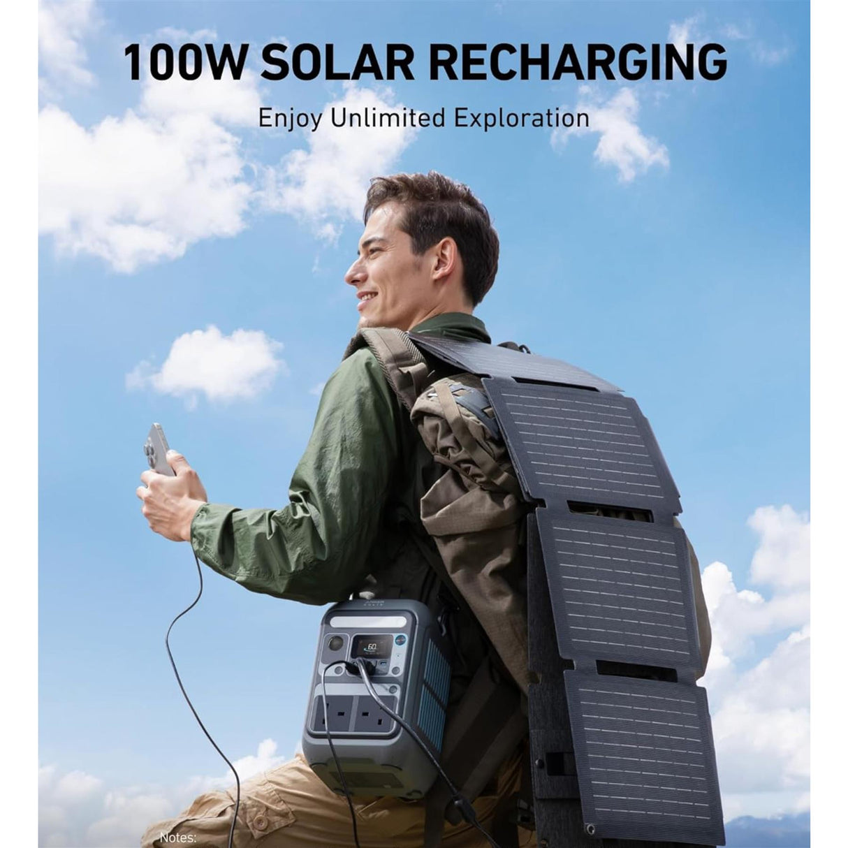 Anker SOLIX C300X Portable Battery Power Station 288Wh - 300W